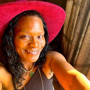 Wool Red  Brimmed Hat